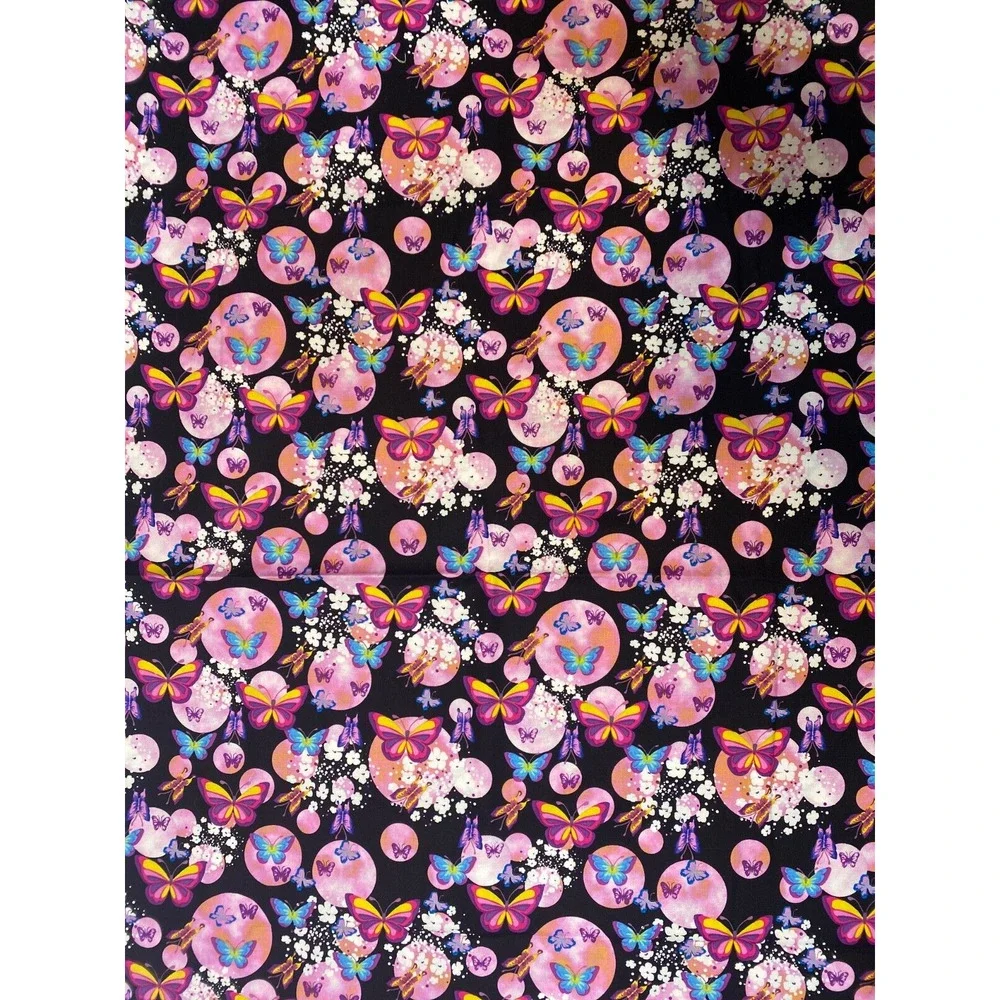 metamorphosis by Jeffery Marc Print Concepts BUTTERLIES Cotton 74x44